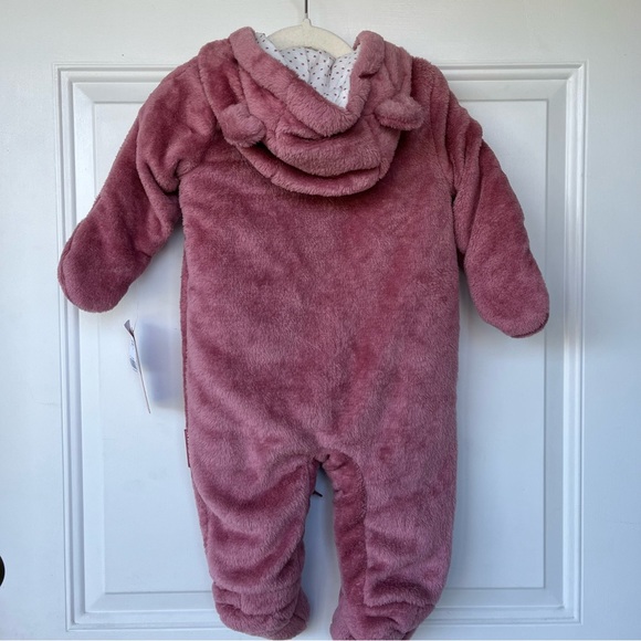 •Wippette• NWT Baby Fleece One Piece Outerwear - Size 6/9 Months - Picture 7 of 10